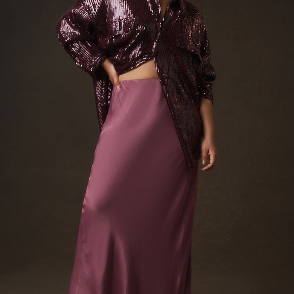 Anthropologie Pilcro Sequin Buttondown Shirt NWOT XS - Picture 8 of 8